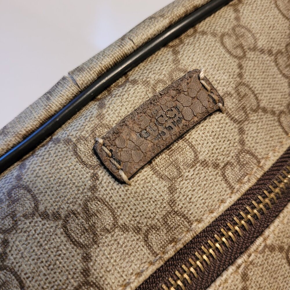 Gucci GG Supreme Coated Canvas Crossbody Bag AS-IS - Picture 9 of 15